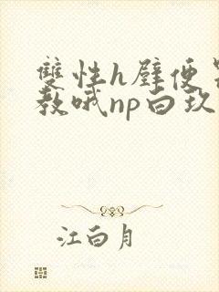双性h壁便器调教哦np白玖
