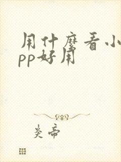 用什么看小说app好用