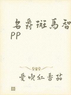 名爵斑马智行app