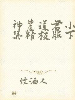 神农道君小说全集精校版下载