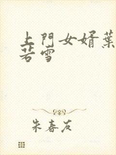 上门女婿叶凡唐若雪