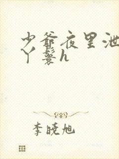 少爷夜里泄欲小丫鬟h