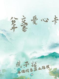 公交爱心卡怎么年审