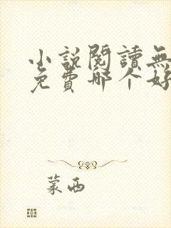 小说阅读无广告免费哪个好