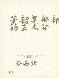 萧韶是哪部小说的主人公