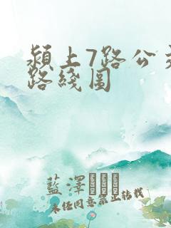 颍上7路公交车路线图