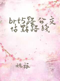 brt5路公交站点路线