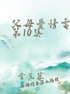 父母爱情电视剧第10集 父母爱情电视剧第10集