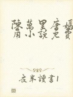 陈万里唐嫣然主角小说免费阅读