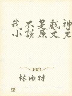 我不是戏神陈伶小说原文免费阅读
