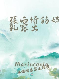 张雨绮的奶头全乳露出