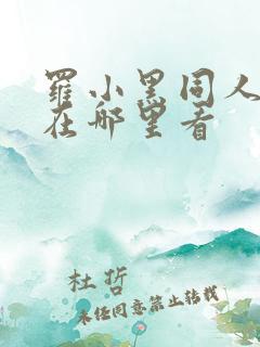 罗小黑同人漫画在哪里看
