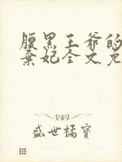 腹黑王爷的天价弃妃全文免费阅读