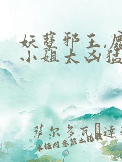 妖孽邪王,废材小姐太凶猛原著作者