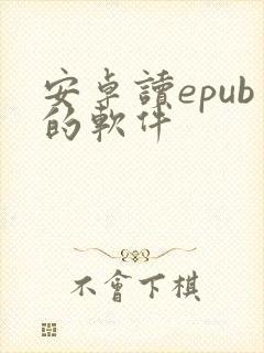 安卓读epub的软件