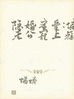 隐婚蜜爱:偏执老公宠上瘾阅读全