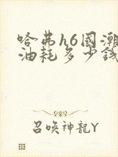 哈弗h6国潮版油耗多少钱一公里