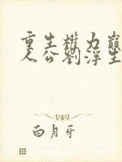 重生权力巅峰主人公刘浮生的小说