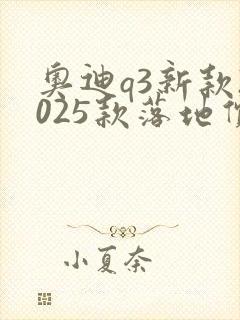 奥迪q3新款2025款落地价