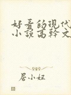 好看的现代言情小说高干文