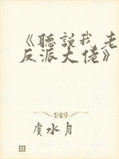 《听说我老婆是反派大佬》免费阅读