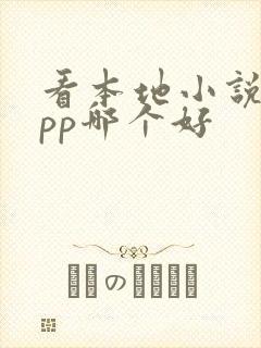 看本地小说的app哪个好