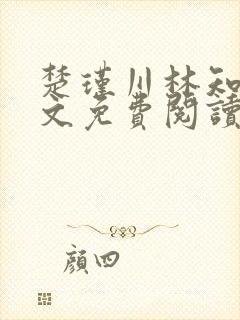 楚瑾川林知韵全文免费阅读最新章节