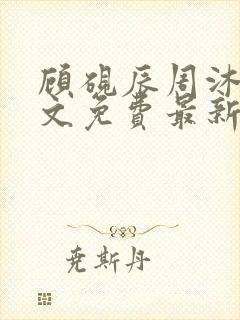 顾砚辰周沐晚全文免费最新章节更新时间 顾砚辰周沐晚全文免费最新章节更新时间