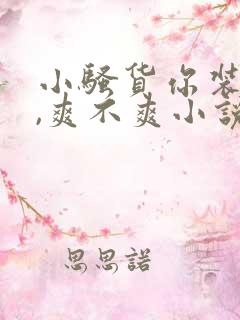 小骚货你装什么,爽不爽小说