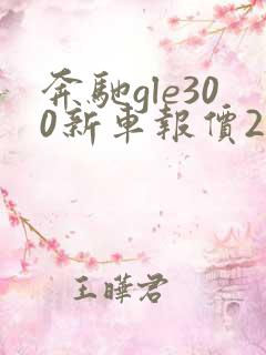 奔驰gle300新车报价2021款