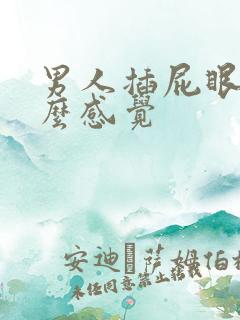 男人插屁眼是什么感觉