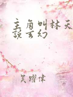主角叫林天的小说玄幻