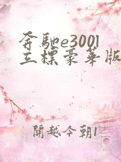 奔驰e300l立标豪华版落地价
