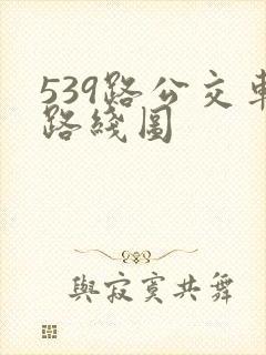 539路公交车路线图