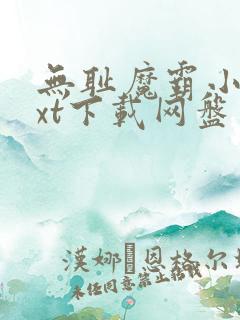 无耻魔霸小说txt下载网盘