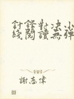 针锋对决小说在线阅读无弹窗