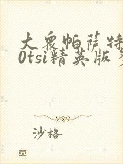 大众帕萨特330tsi精英版多少钱