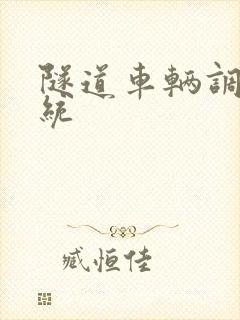 隧道车辆调度系统