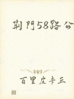 荆门58路公交