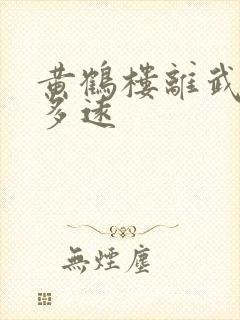 黄鹤楼离武汉站多远