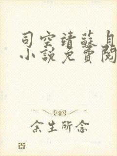 司空靖苏月汐的小说免费阅读