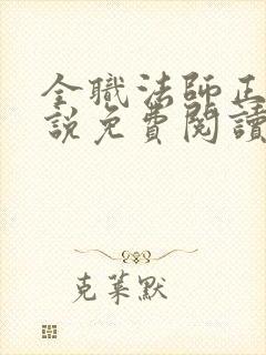 全职法师正版小说免费阅读