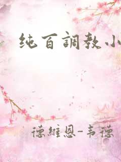 纯百调教小说