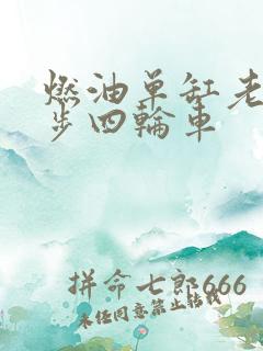 燃油单缸老年代步四轮车