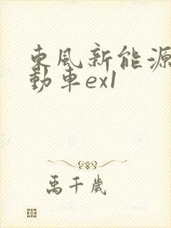 东风新能源纯电动车ex1 东风新能源纯电动车ex1