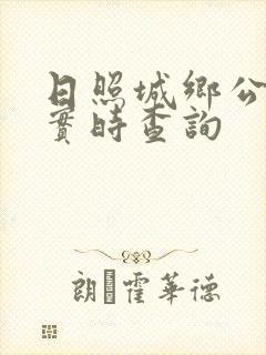 日照城乡公交车实时查询