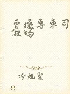 曹操专车司机好做吗