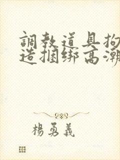 调教道具拘束改造捆绑高潮小说