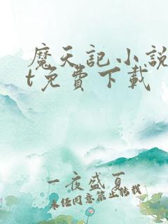 魔天记小说txt免费下载