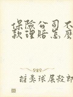 保险公司不按条款理赔怎么办